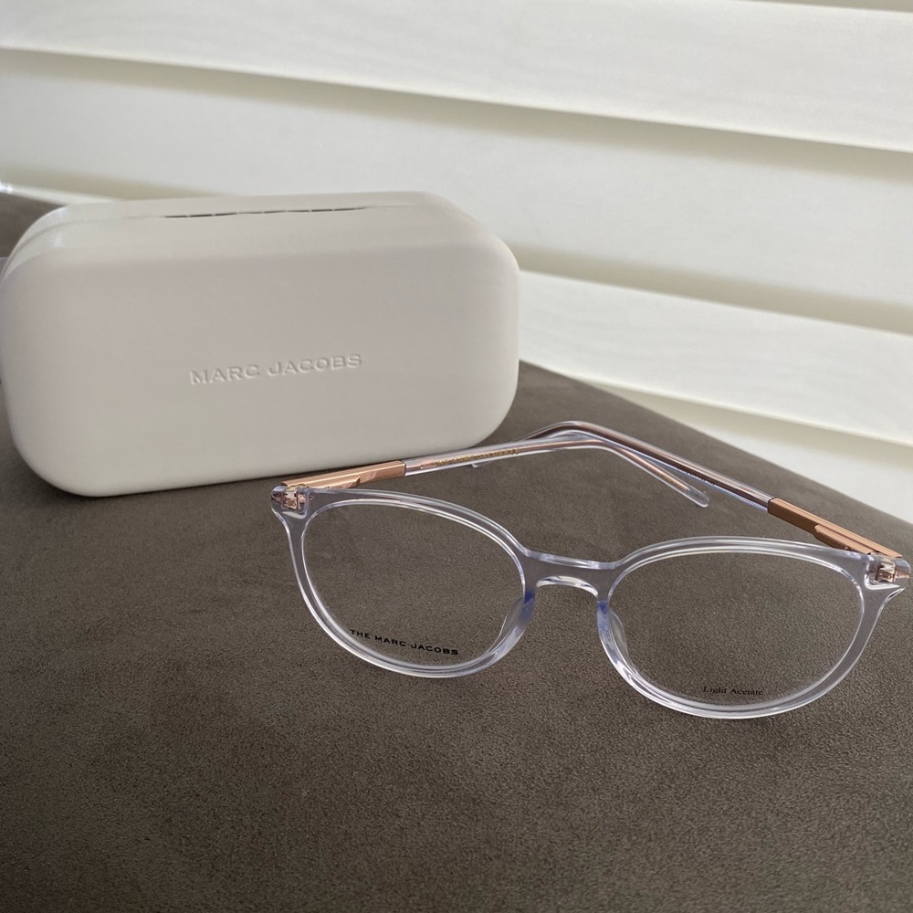 Marc Jacobs light acetate eyeglasses